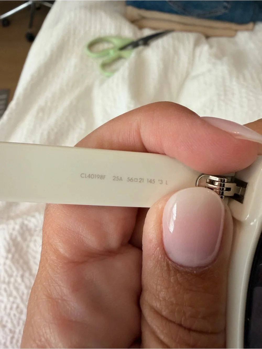 CELINE Monochroms 03 Ivory Butterfly Sunglasses
